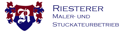Logo-header Riesterer Maler- und Stuckateurbetrieb